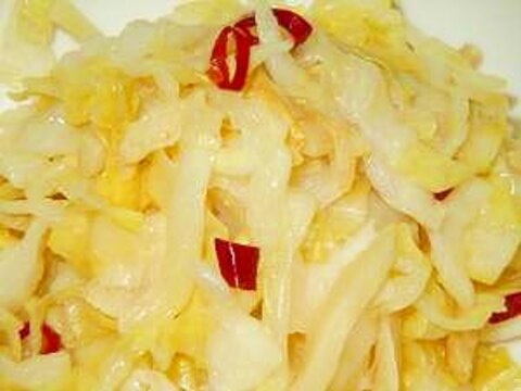 常備菜！！キャベツの中華風和え物　お弁当にもＯＫ